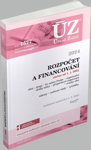 ÚZ 1577 Rozpočet a financování - Kniha - Main image