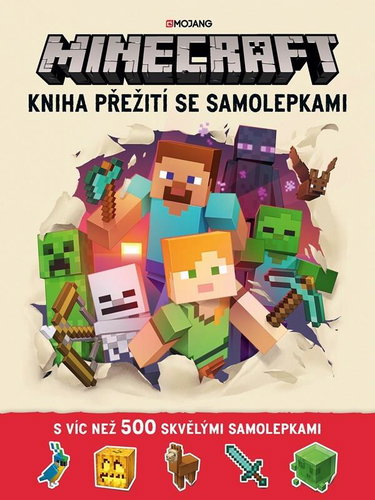 Minecraft Survival Book with Stickers - Kids Stickers - Main image