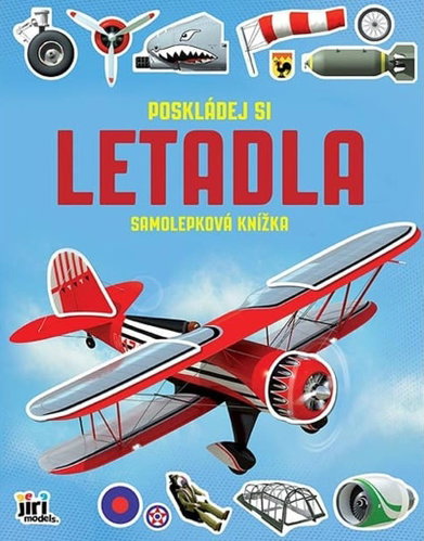 Poskládej si Letadla: Samolepková knížka - Kniha - Main image