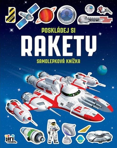 Poskládej si Rakety: Samolepková knížka - Kniha - Main image