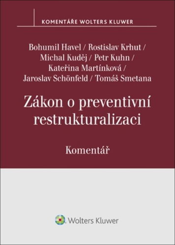 Zákon o preventivní restrukturalizaci Komentář - Kniha - Main image
