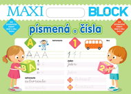 Maxi block Písmena a čísla - Kniha