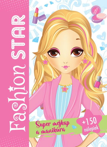 Fashion star Super makeup and manicure - Kids Stickers - Main image