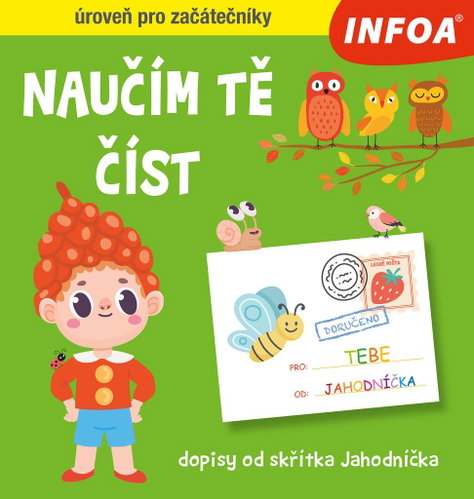 Naučím tě číst: dopisy od skřítka Jahodníčka - Kniha - Main image