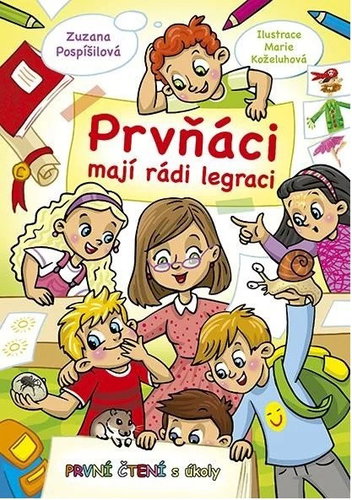 Prvňáci mají rádi legraci: První čtení s úkoly - Kniha - Main image