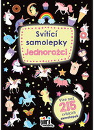 Svítící samolepky Jednorožci - Dětské samolepky