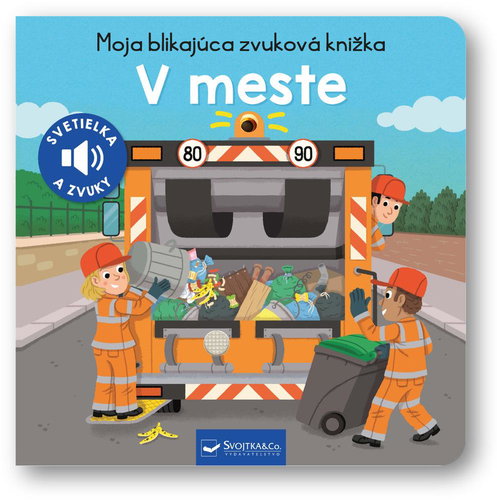 Moja blikajúca zvuková knižka V meste - Kniha - Main image