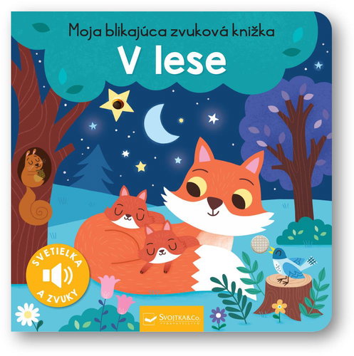 Moja blikajúca zvuková knižka V lese - Kniha - Main image