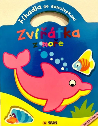 Zvířátka z moře Říkadla se samolepkami - Kniha - Main image