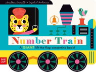 Number Train: A Giant Lift-The-Flap Concertina Book! - Kniha