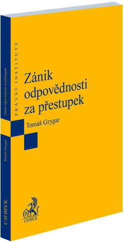 Zánik odpovědnosti za přestupek - Kniha - Main image