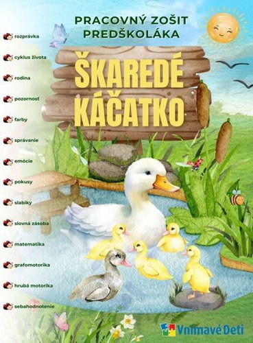 Škaredé káčatko: Pracovný zošit predškoláka - Kniha - Main image