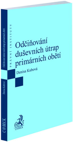 Odčiňování duševních útrap primárních obětí - Kniha - Main image