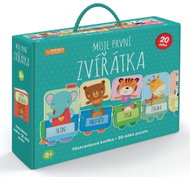 Moje první zvířátka: 10stránková knížka + 20 dílků puzzle - Kniha