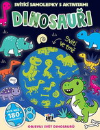 Glow stickers with activities Dinosaurs - Kids Stickers
