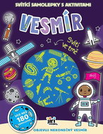 Glow stickers with activities Universe - Kids Stickers