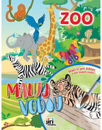 Paint with water A4 ZOO - Colouring Book