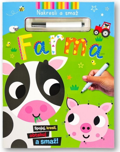 Draw and Delete Farm - Colouring Book - Main image