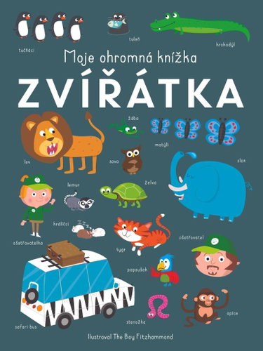 Moje ohromná knížka Zvířátka - Kniha - Main image