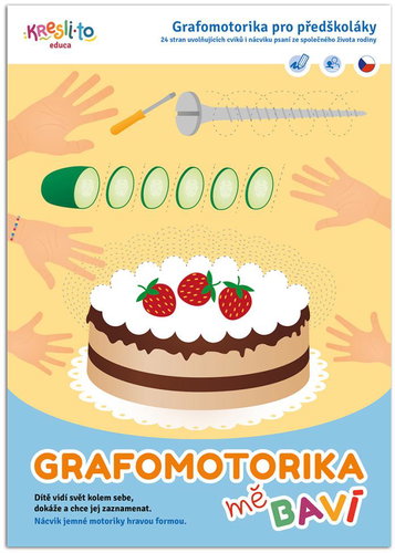 Grafomotorika mě baví: 2. pro předškoláky - Kniha - Main image