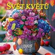 World of Flowers 2025 - Wall Calendar