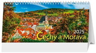 Bohemia and Moravia 2025 - Desk Calendar