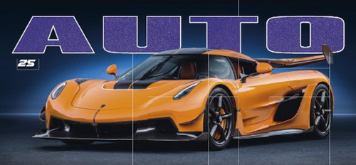 Auto 2025 - Stolní kalendář - Hlavní obrázek