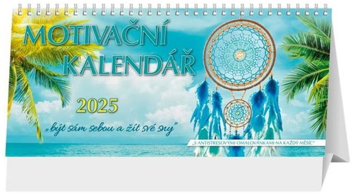 Motivační stolní kalendář 2025 - Desk Calendar - Main image