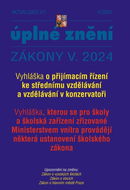 Aktualizace V/1 Vyhláška o přijímacím řízení ke střednímu vzdělávání - Kniha