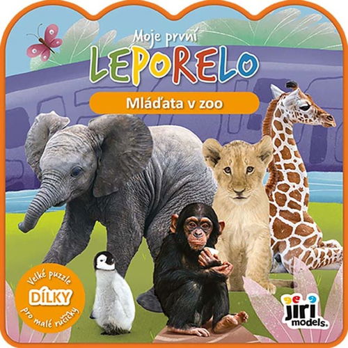 Moje první leporelo Mláďata v Zoo - Kniha - Hlavní obrázek