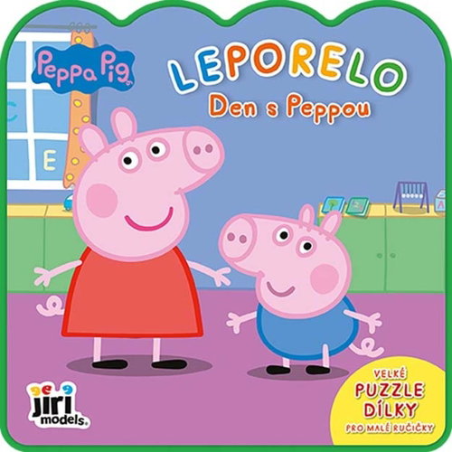 Moje první leporelo Prasátko Peppa Den - Kniha - Main image