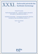 XXXI. Karlovarské právnické dny - Kniha