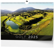 Golf Czech Resorts 2025 - Wall Calendar