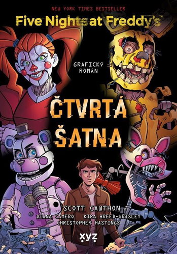 Five Nights at Freddy's Čtvrtá šatna: grafický román - Kniha - Hlavní obrázek