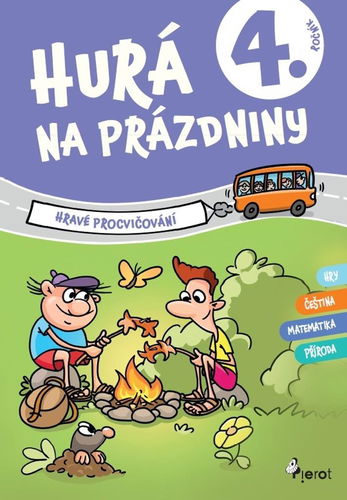 Hurá na prázdniny 4. ročník: Hravé procvičování - Kniha - Hlavní obrázek
