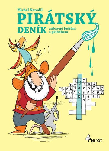 Pirátský deník: Zábavné luštění s příběhem - Kniha - Hlavní obrázek