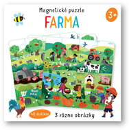 Magnetické puzzle Farma - Kniha