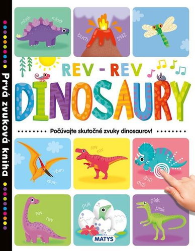 Prvá zvuková kniha Dinosaury - Kniha - Main image