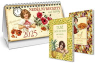 Table calendar Sunday menu 2025 - Desk Calendar