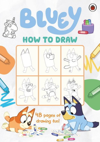 Bluey: How to Draw - Kniha - Main image