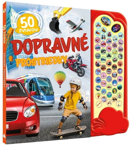 Dopravné prostriedky: 50 zvukov - Kniha - Main image