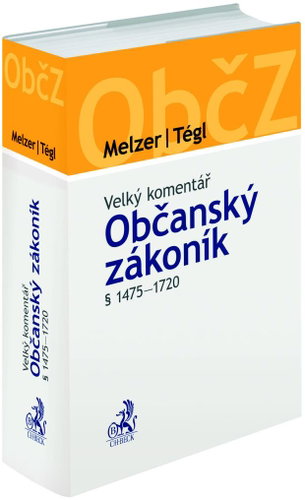 Občanský zákoník § 1475-1720 Velký komentář - Kniha - Main image