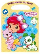Strawberry baby - omalovánky A4 s výsekem - Colouring Book