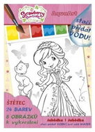 colouring page A4 Akim AquaArt - just add water! - Strawberry Shortcake - Colouring Book