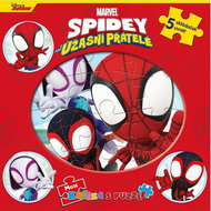 Spidey a jeho úžasní přátelé Moje knížka s puzzle - Kniha