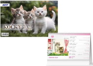 Kočky 2025  - Desk Calendar