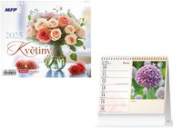 Flowers 2025 - Desk Calendar