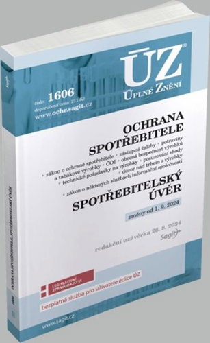 ÚZ 1606 Ochrana spotřebitele - Kniha - Main image