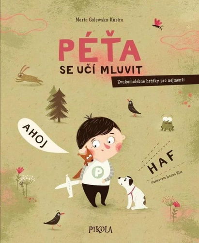 Péťa se učí mluvit - Kniha - Hlavní obrázek