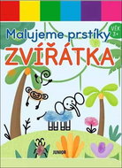 Malujeme prstíky Zvířátka - Kniha